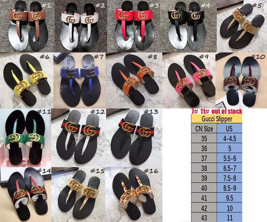 G Sandals 1-12