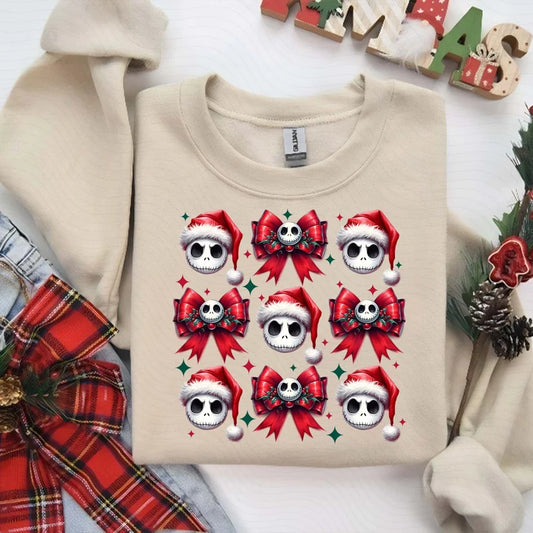 Christmas Nightmare and Bows Tee or Pullover