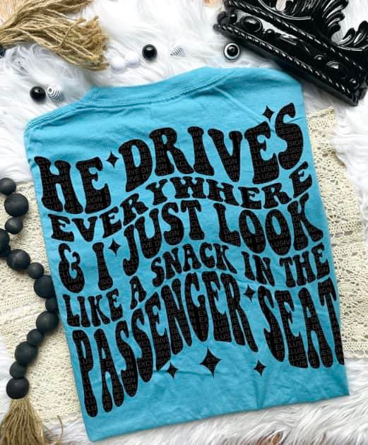 Passenger Seat Snack Graphic Tee