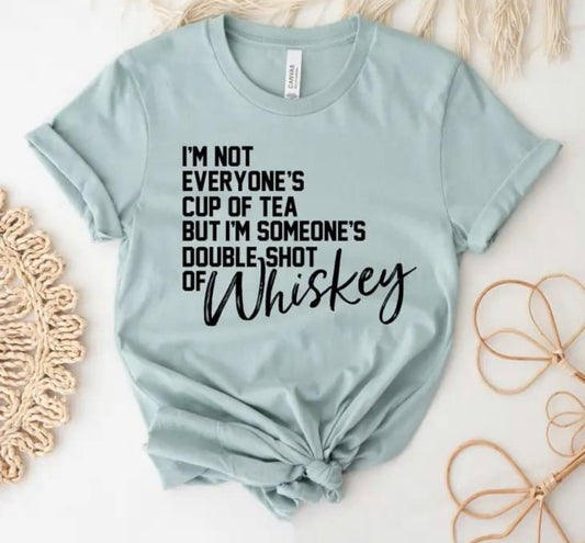 Double shot of whiskey Graphic Tee